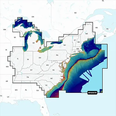 NAVIONICS 010C137040 Us007R U.S. East