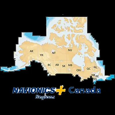 NAVIONICS MSDNAVCA Navionics+ Canada Msd Lakes &Coast