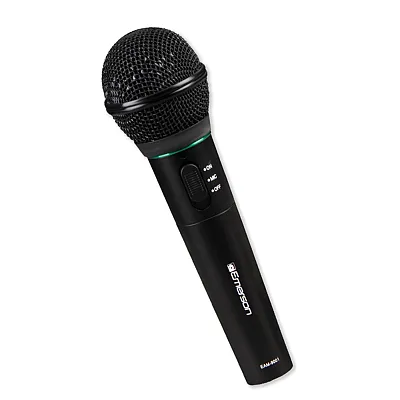 Emerson Eam-9001 Professional Uhf Wireless/Wired Microphone System With 1 Handhe