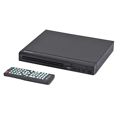 Emerson Ed-8001 480P Dvd Player For Tv With Cd Ripping, Usb Media Player, Coaxia