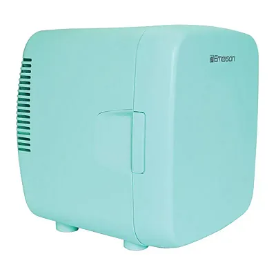 Emerson Efc-5001-Turquoise 12-Can 9.5-Qt. Portable Mini Fridge Cooler Xl, Efc-50