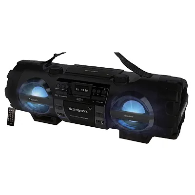 Emerson Epb-3001 Bluetooth Cd/Radio Boom Box, Black, Epb-3001