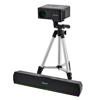 Emerson Evp-2005C Portable 120-In. 720P Home Theater Lcd Projector Combo Include