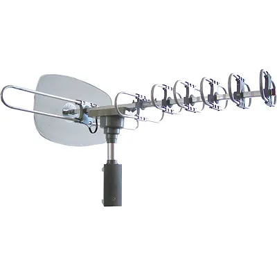 Naxa Naa-351 High-Powered Amplified Motorized Outdoor Atsc Digital Tv Antenna Wi
