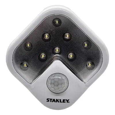 Stanley 32749 Battery-Operated Motion-Sensing 10-Led Utility Light, 32749