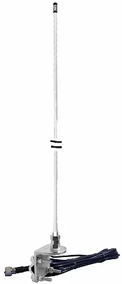 4' Fiberglass No Ground Mirror Mount Antenna Ngp1