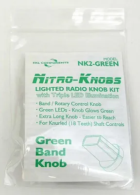 Ekl   Nk2-G Nitro Knob For Band Switch (Green)