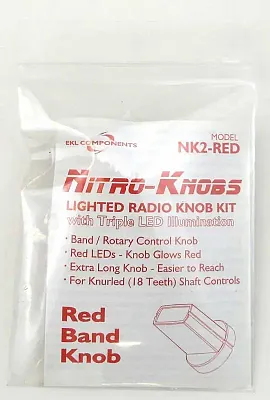 Ekl   Nk2-R Nitro Knob For Band Switch (Red)