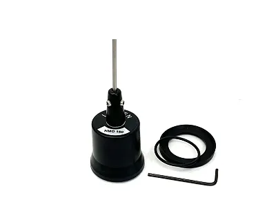 Larsen Nmo150C Larsen - 144-174Mhz 3Db Black Nmo Coil & Chrome 49&quot; Whip
