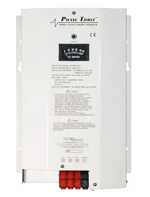 NEWMAR PT248W Batt Chgr Phase 3 24V 8A 3 Bank