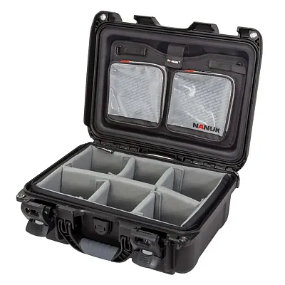 Nanuk 915S-060Bk-0A0 915 Protective Hard Case With Insert For Photography, Black