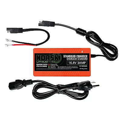 NORSK INC C16003 16.8V-3A Nmc- Charger W/Sae Cables