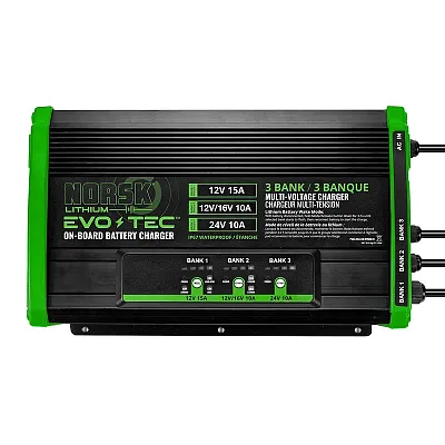 NORSK INC NCAC33504 3B 12V-15A & 12/16V-10A & 24V-10A M