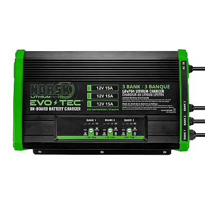 NORSK INC NCAC34506 3B 12V-15A & 12V15A & 12V15A Mul Ch
