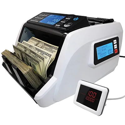 Nadex Coins Ncc1-1139 V5400 Mixed-Denomination Money Counter And Counterfeit Det