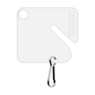 Nadex Coins Ncs8-1148 Slotted Key Tags, 20 Pack