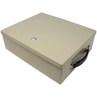 Nadex Coins Ncs8-2010 Fire-Retardant Security Box With Keyed Lock
