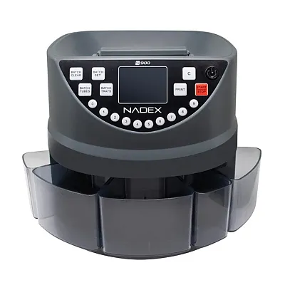 Nadex Coins Nxte-1698 S900 Coin Counter, Sorter, And Wrapper