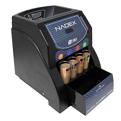 Nadex Coins Nxte-1895 Automatic Coin Sorter, S36