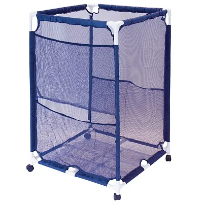 Pool Bins Pbft-1513 Pool Storage Mesh Rolling Organizer, Medium, Blue