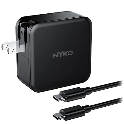 Nyko 87400 65-Watt Ac Adapter For Nintendo Switch 2 With 6-Ft. Cable