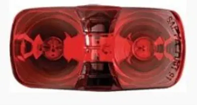 OPTRONICS MC42RS Dbl Bullseye Mark/Cl Lite Red