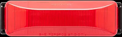 OPTRONICS MC67RBP Mark/Clr Light 2 Bulb Red