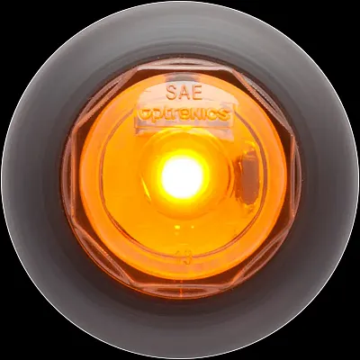 OPTRONICS MCL10AKB Led Nondirctnl; Unilt; Grmt; Amber