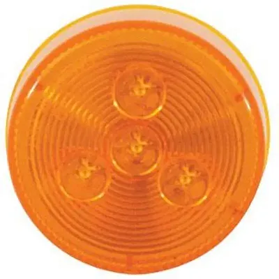 OPTRONICS MCL57ABP Rnd 2 1/2&#039; Led Cl/Mark Lite Am