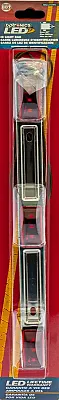 OPTRONICS MCL97RK Red Led 3Pc Id Lite Bar Steel