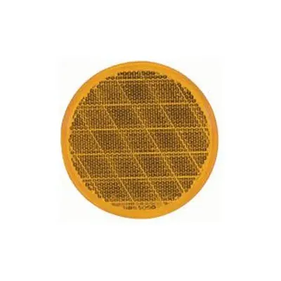 OPTRONICS RE21AS Round 3&#039; Reflector Amber