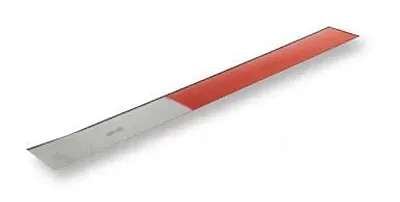 OPTRONICS RE418T 4X18&#039; Red/Wt Reflec Tape