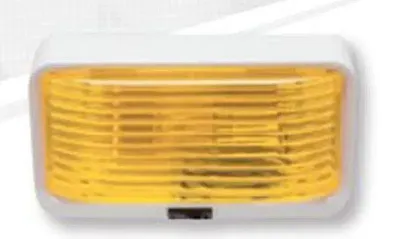 OPTRONICS RVPL3AP Porch Light Square W/Switch;A;