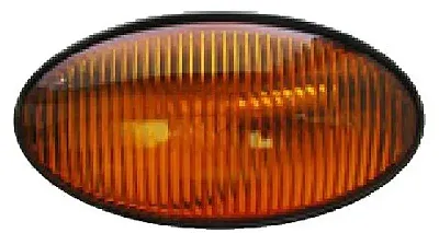 OPTRONICS RVPL5ABP P-Light Ov W/O Sw Blk Bs Amb