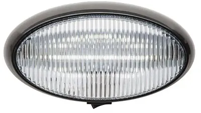 OPTRONICS RVPLL13CBP Led Porch;Oval;Switch; Blk Base:Clr