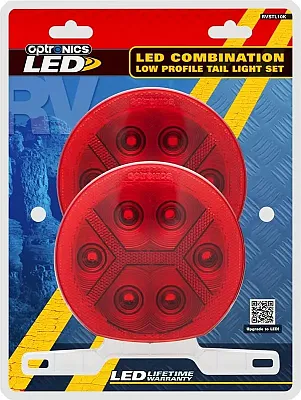 OPTRONICS RVSTL10K Led Rv Rnd Tail Light Kit