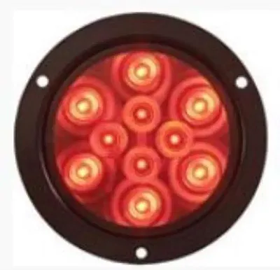 OPTRONICS STL42RS Led Tail 4&#039; Flg; 10 Led