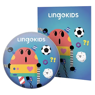 Onanoff Stsh-Lingokids-Babybot Storyshield Screen-Free Audio Storytelling Disk F