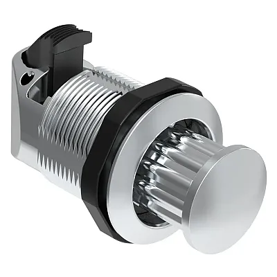 OCEAN ACCESS M12A111 Push Close Latch Chrome Plated