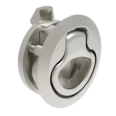 OCEAN ACCESS M1638 Push Close Latch Med 17Mm/25.5Mm Ss