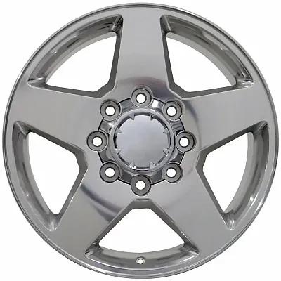 OE WHEELS 9451932 20&#039; Replica Wheel Fits Chevy Silver