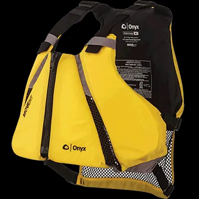 ONYX OUTDOOR 1220304014 Movevent Curve Life Vest Ylw Med/Lg