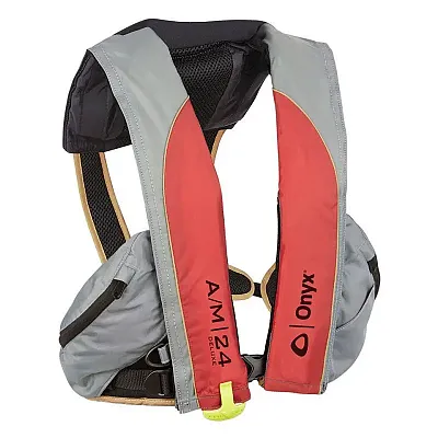 ONYX OUTDOOR 1321001420 A/M-24 Deluxe Auto/Mnual Life Jckt
