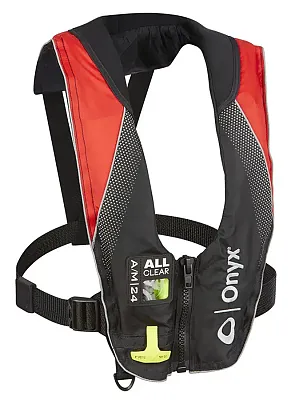 ONYX OUTDOOR 1322001420 A/M-24 All Clear Inflat.Lifevest Rd