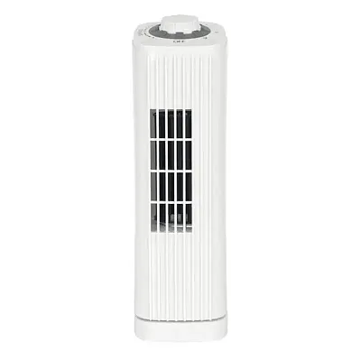 Optimus F-7348Wh-F F-7348 3-Speed 50-Watt 14-In. Portable Ultra-Slim Desktop Osc