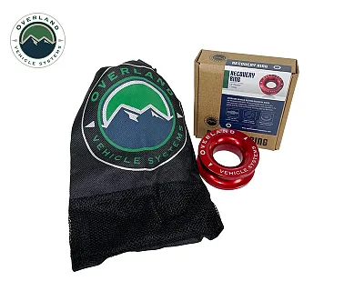 OVERLAND VCL 19240005 Recovery Ring 2.5' 10 000 Lb. Red W