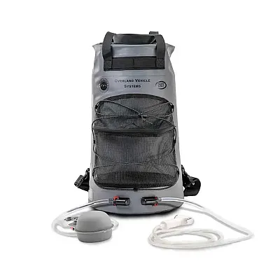 OVERLAND VCL 40300031 Portable Camp Shower 23 Qt Foot Pu