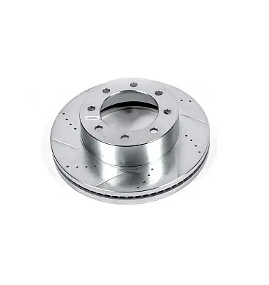 POWERSTOP AR85153XL Drilledslotted Rotor Pair