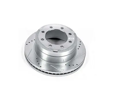 POWERSTOP AR85155XR Drilledslotted Rotor Pair
