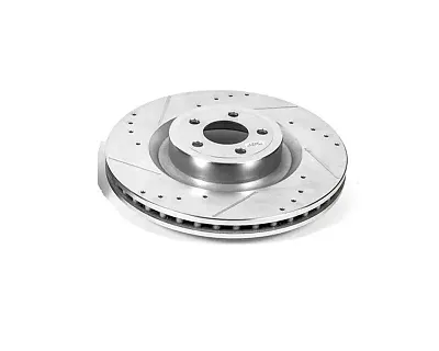 POWERSTOP AR85159XR Drilledslotted Rotor Pair